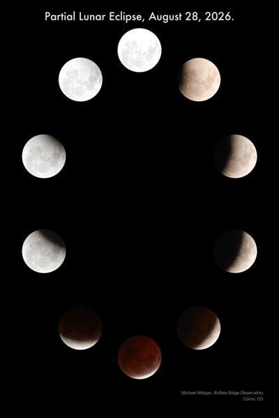 Partial Lunar Eclipse 2026-08-28 — All Ten Phases