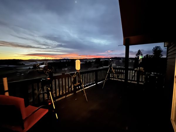 Sunset over South Park